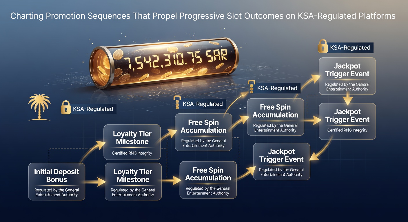 Visuele weergave van promotie-sequenties en progressieve jackpot opbouw op Nederlandse casino platforms
