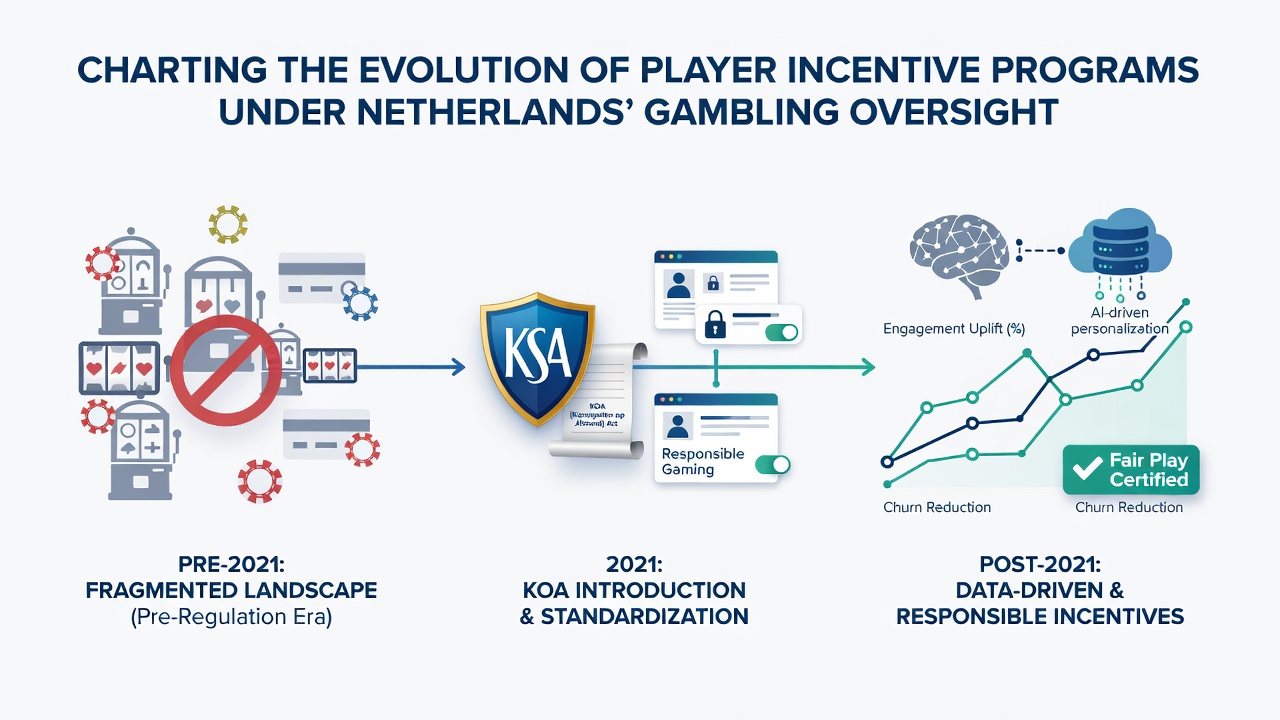 Grafiek met trends in Nederlandse spelersbeloningen en KSA-controles