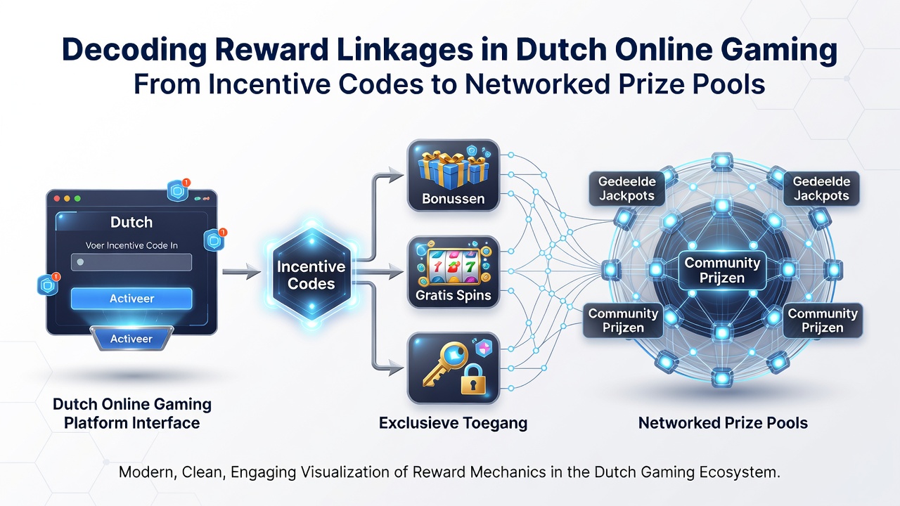Diagram van hoe incentivecodes leiden tot deelname aan netwerkprijzenpools