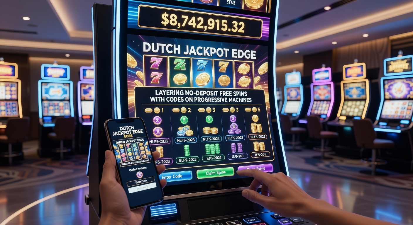 Grafiek met stijgende jackpotcurves en iconen van free spins layers, illustrerend succesvolle Nederlandse strategieën op progressieve slots