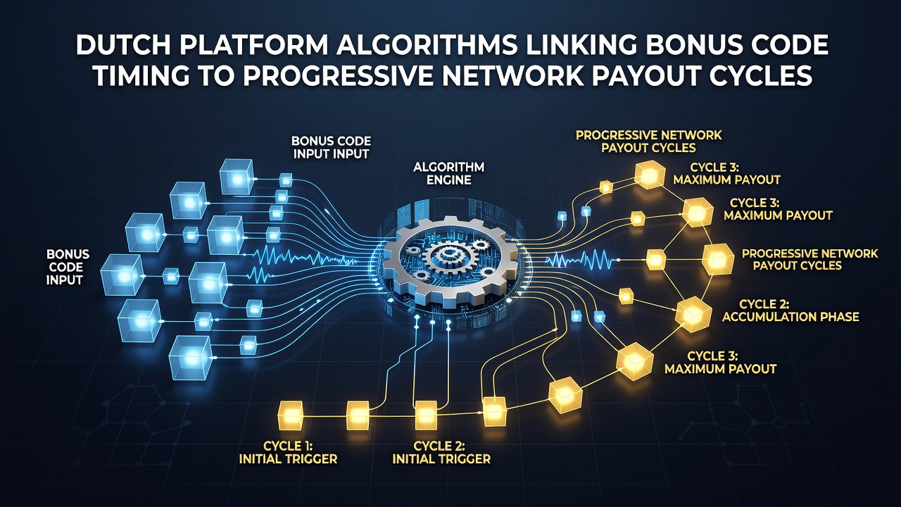 Nederlandse online casino platforms met algoritmes die bonuscode timing synchroniseren met progressieve jackpot cycli