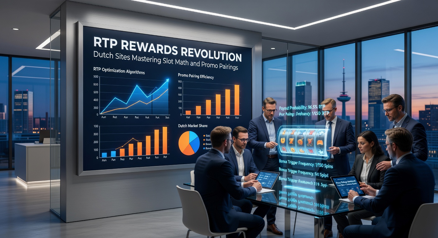 Voorbeeldscherm van een Nederlandse casino-app met RTP-stats en actieve promoties