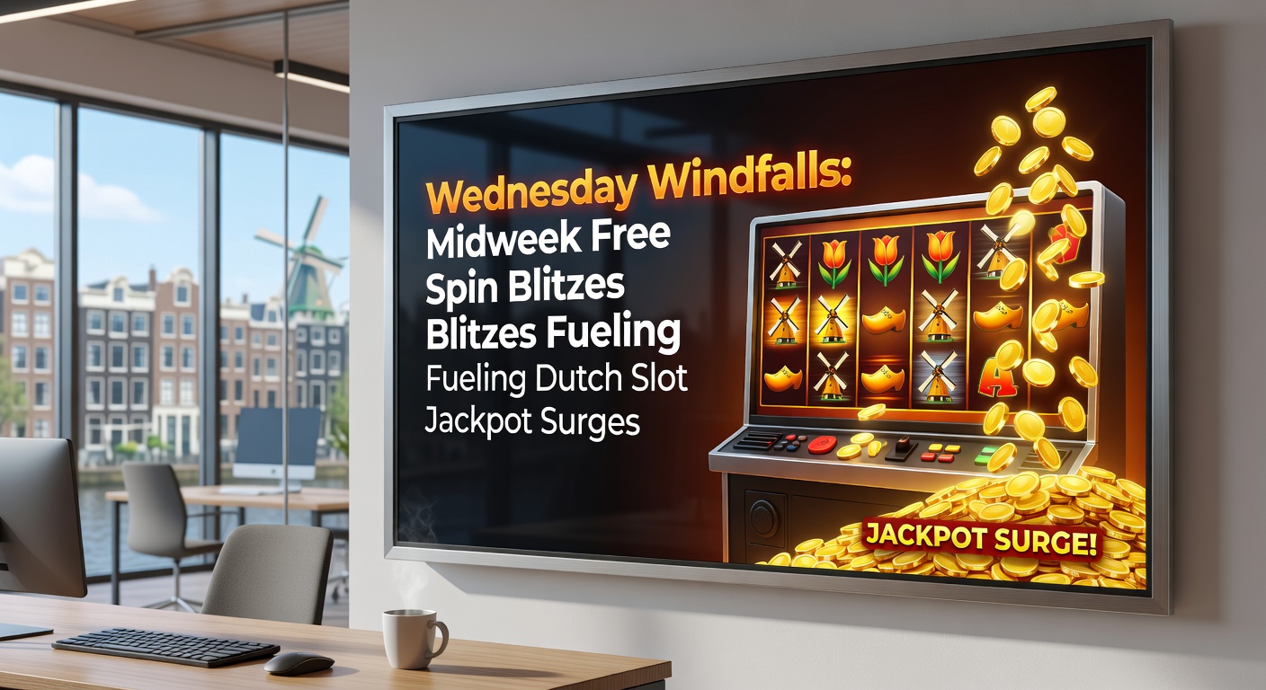 Spannende woensdagslotactie met exploderende jackpots en gratis spins in Nederlandse online casino's